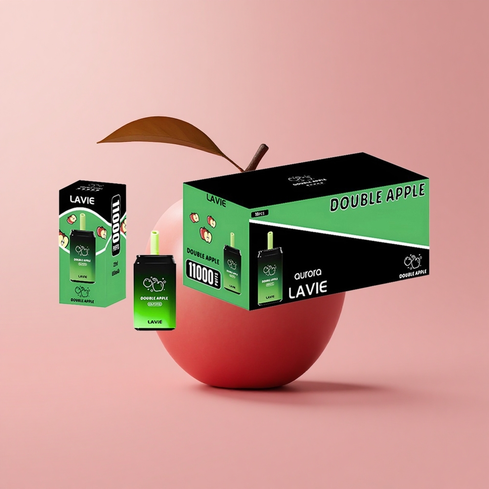 Двойна ябълка LAVIE Aurora 11000 Пуфове Bulgaria vape wholesale