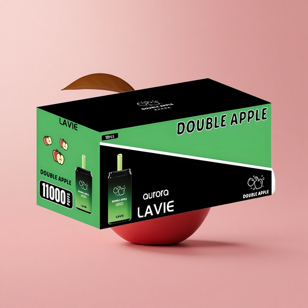 Двойна ябълка LAVIE Aurora 11000 Пуфове Bulgaria vape wholesale