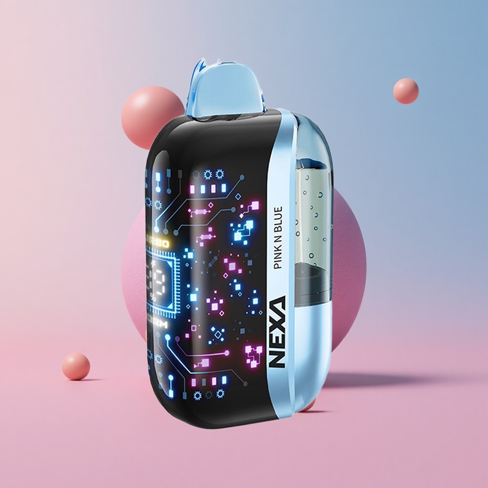 Розово и Син NEXA Ultra 50000 Въздушни затягания 20мл Bulgaria vape wholesale