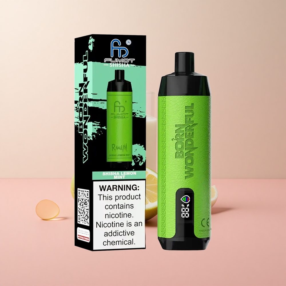 Лимон Мента RandM Fumot 10000 Пуфове 0.5% Никотин Bulgaria vape wholesale