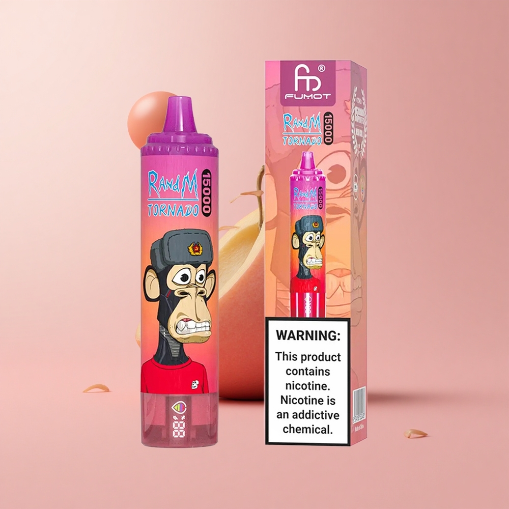 Драконов плод RandM Fumot Tornado 15000 Въздушни дъвки Bulgaria vape wholesale