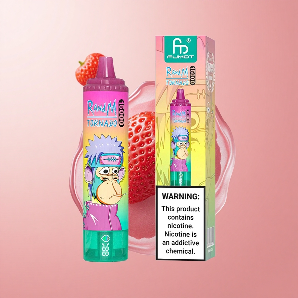 Ягодов лед RandM Fumot Tornado 15000 пуфове Bulgaria vape wholesale