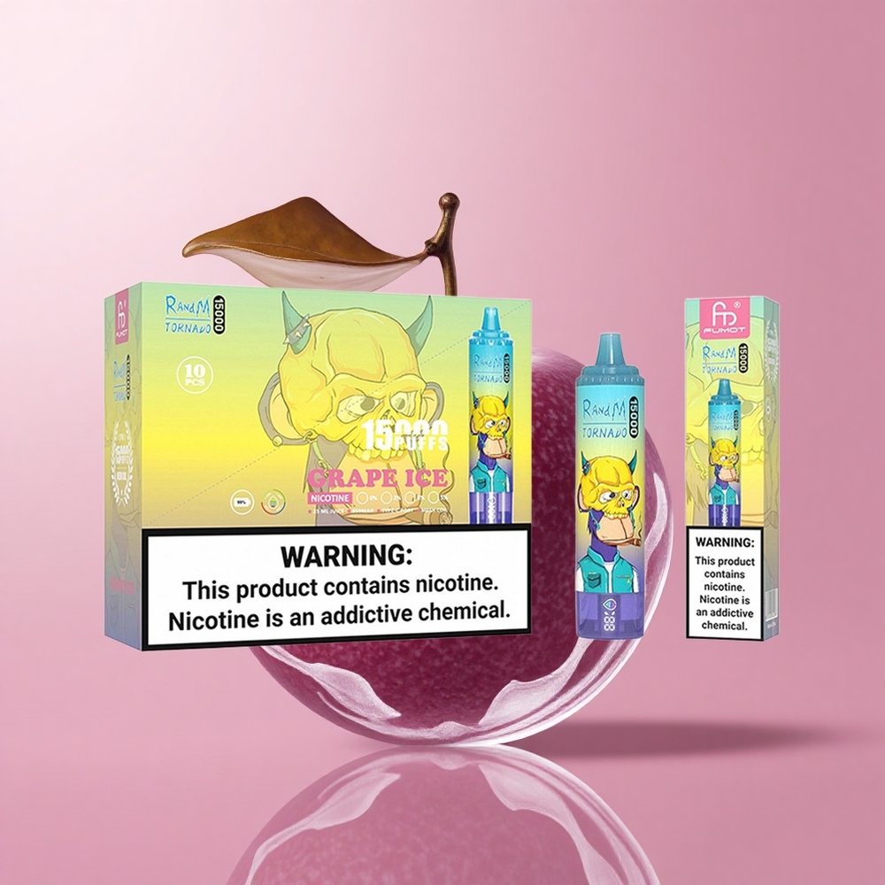 Гроздов лед RandM Fumot Tornado 15000 пуфове Mesh Coil Bulgaria vape wholesale