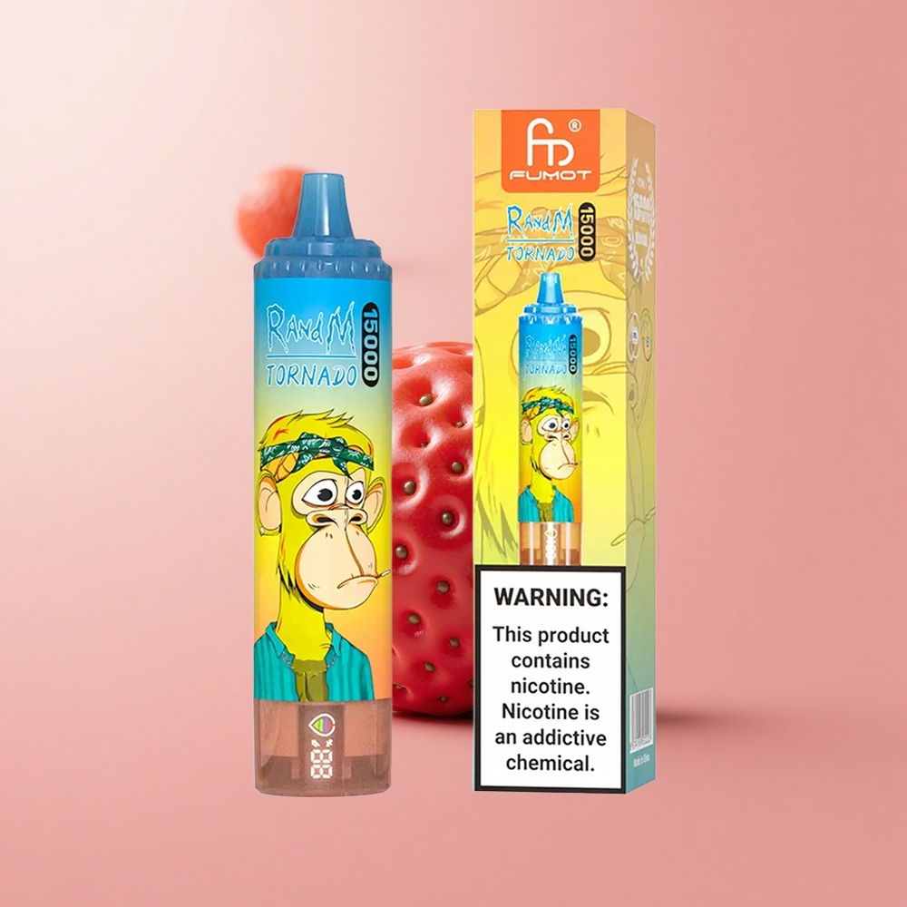 Ягода RandM Fumot Tornado 15000 Пуфове Mesh Coil Bulgaria vape wholesale