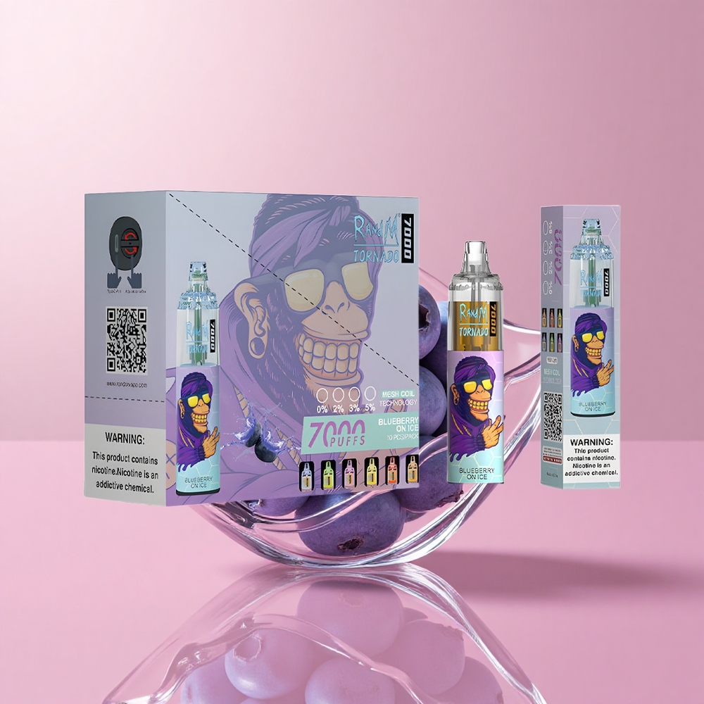 Боровинково Ледено RandM Fumot Tornado 7000 Пуфове Мрежово Bulgaria vape wholesale