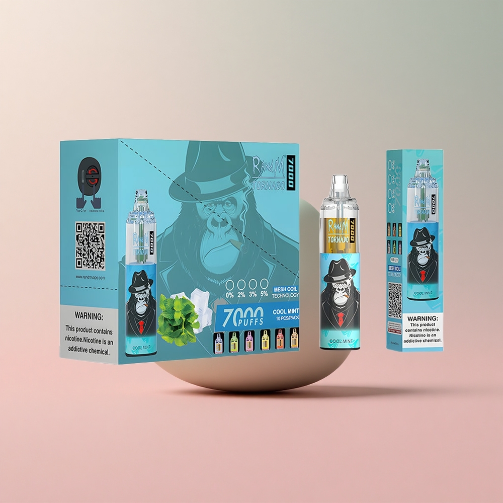 Хладица Мента RandM Fumot Tornado 7000 Пуфове Bulgaria vape wholesale
