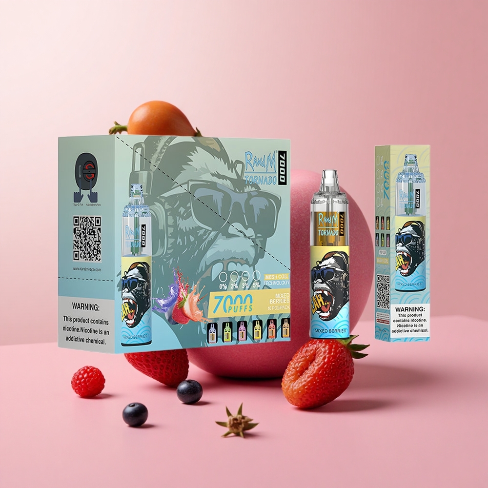 Смесени горски плодове RandM Fumot Tornado 7000 пуфа Bulgaria vape wholesale