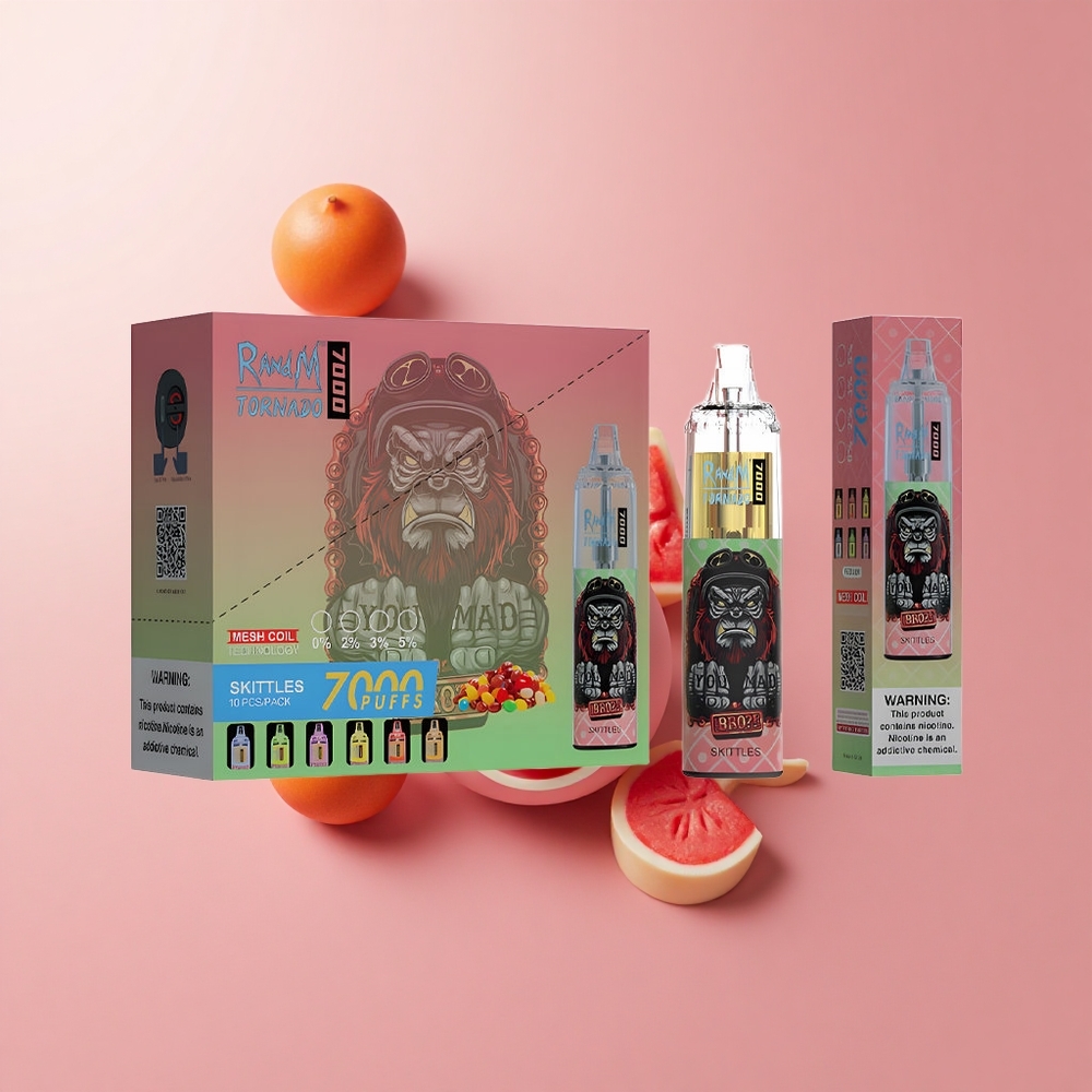 Вкус Скрилс RandM Fumot Tornado 7000 Въздушно Регулируеми Bulgaria vape wholesale
