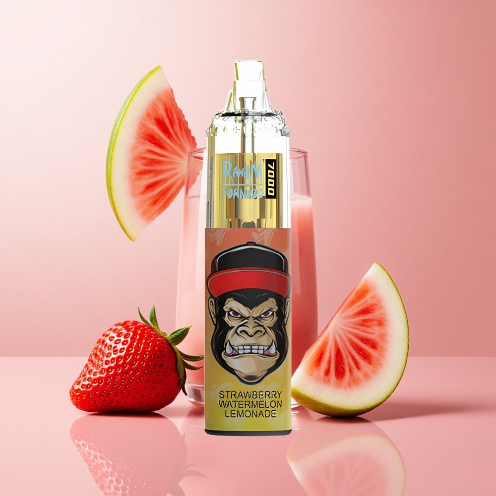 Ягода Диня Лимонада RandM Fumot Tornado 7000 пуфове Mesh Coil Bulgaria vape wholesale