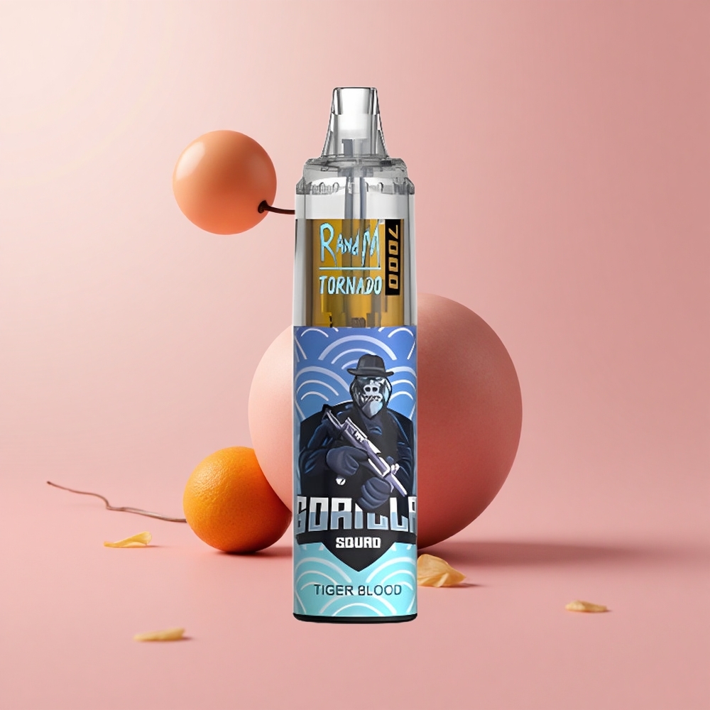 Тигрова кръв RandM Fumot Tornado 7000 пуфове Mesh Coil Bulgaria vape wholesale