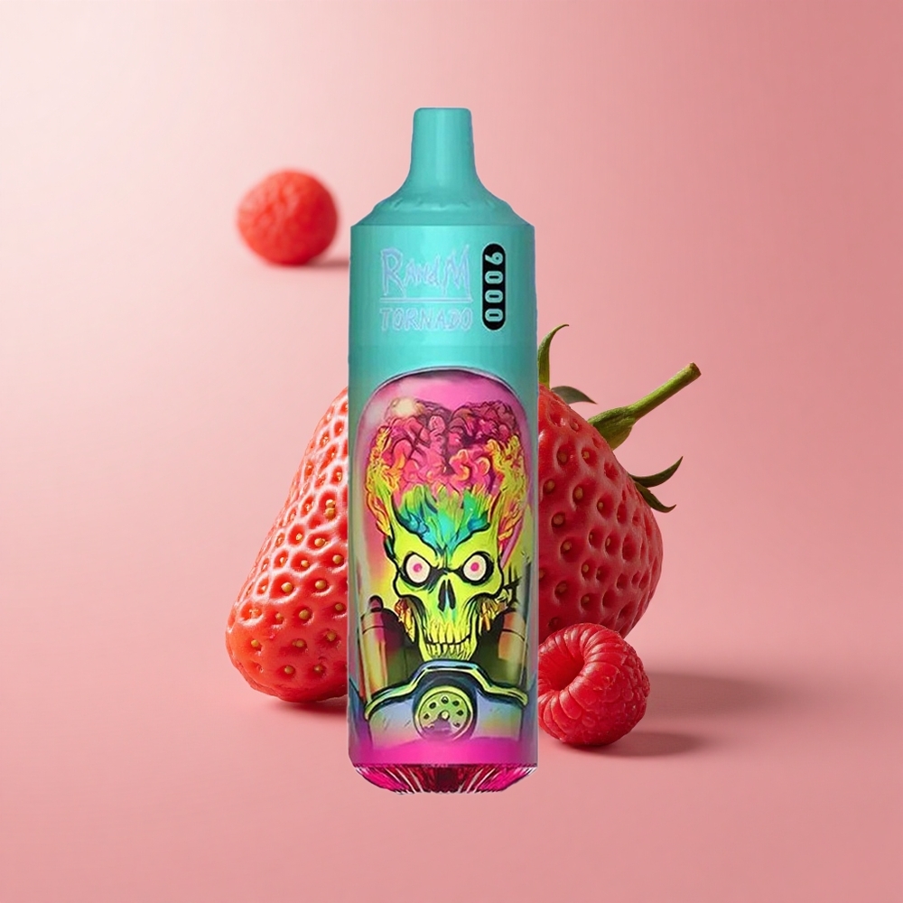 Ягода Малина RandM Fumot Торнадо 9000 Пуфове 18 mL Bulgaria vape wholesale