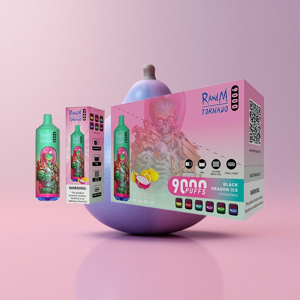 Синьо Рац Комбинация RandM Fumot Tornado 9000 Въздухове Bulgaria vape wholesale