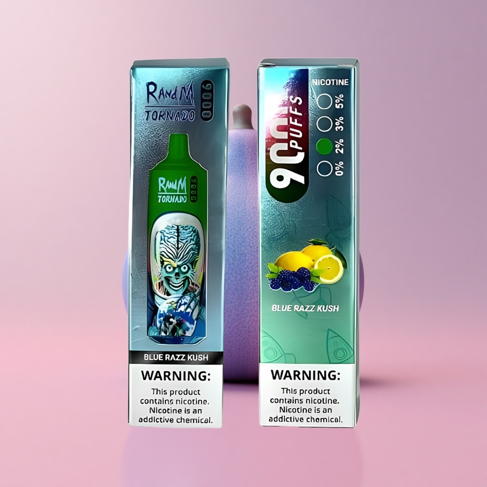 Синьо Рац Комбинация RandM Fumot Tornado 9000 Въздухове Bulgaria vape wholesale