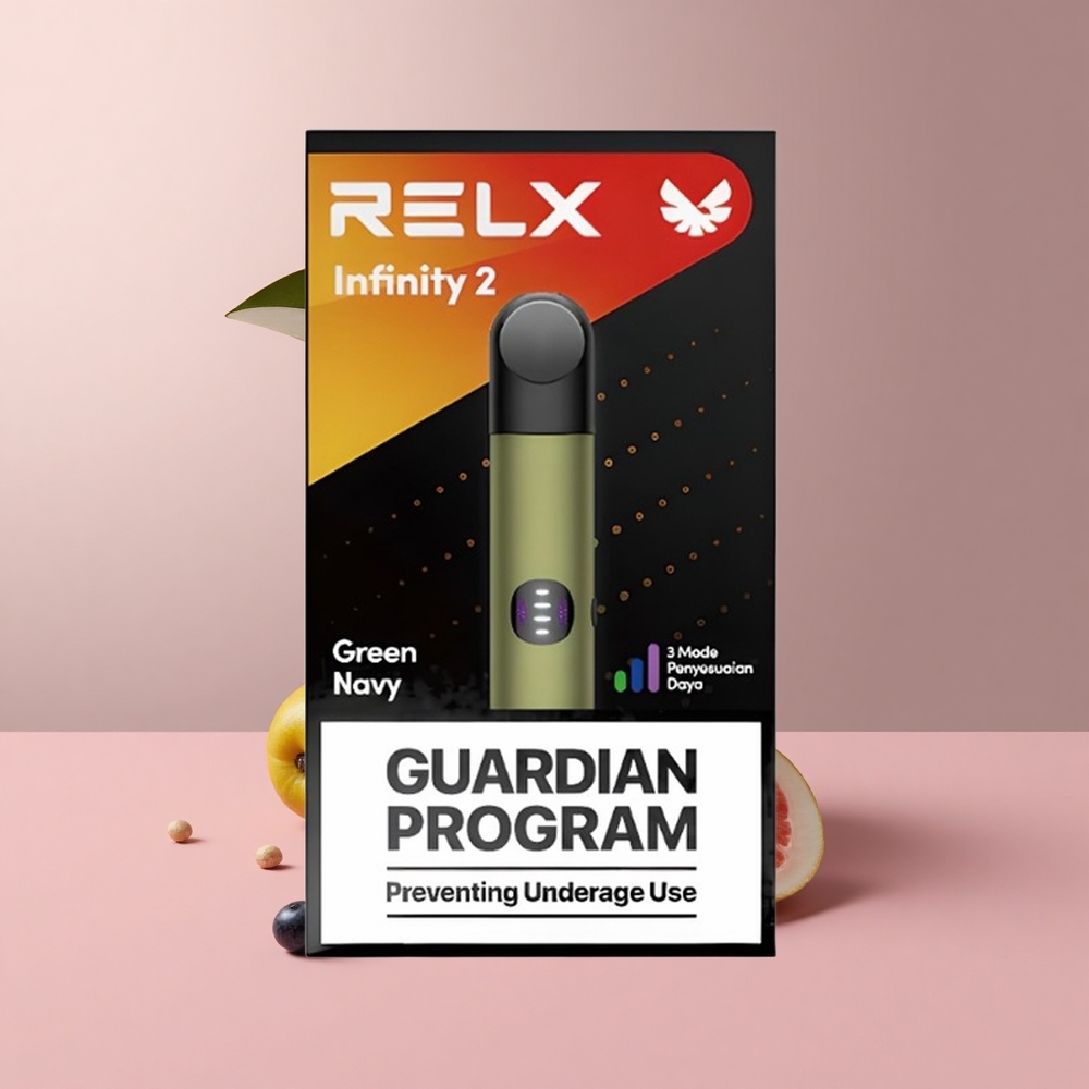 Зеленосинь RELX Infinity 2 600-650 пуфа Bulgaria vape wholesale