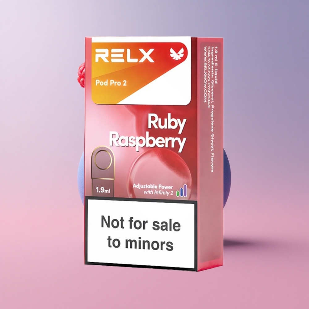 Синьо Малина RELX Pod Pro 2 600 пуфа Bulgaria vape wholesale