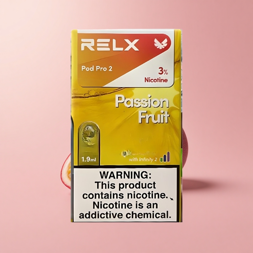 Плод на страстта RELX Pod Pro 2 600 пуфове Bulgaria vape wholesale