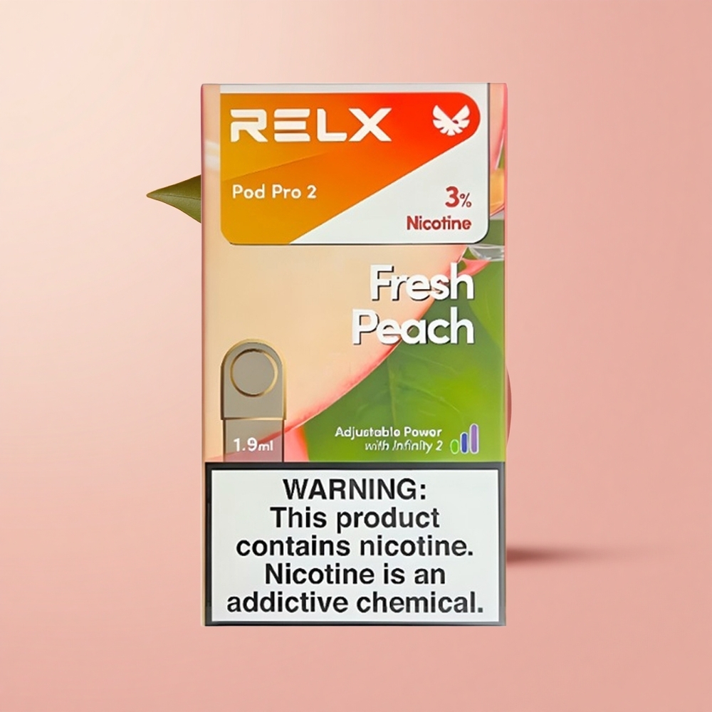 Пресен праскова RELX Pod Pro 2 600 пуфовa Bulgaria vape wholesale