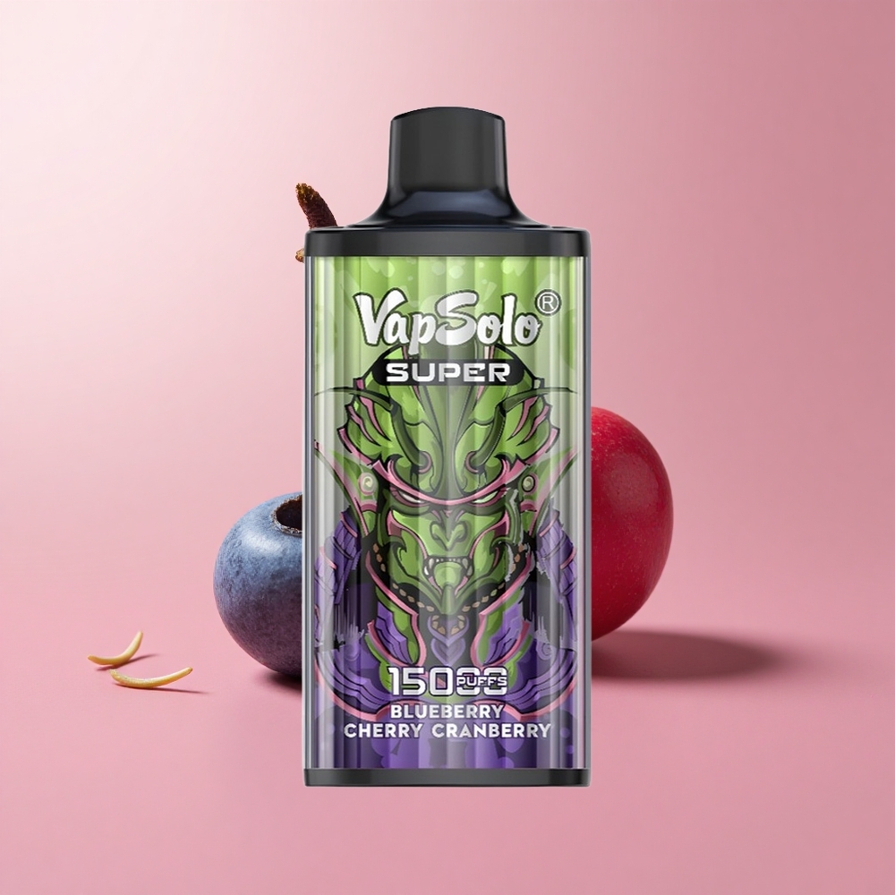 Боровинка Череша Къпина Vapsolo Super 15000 пуфса 40ml Bulgaria vape wholesale