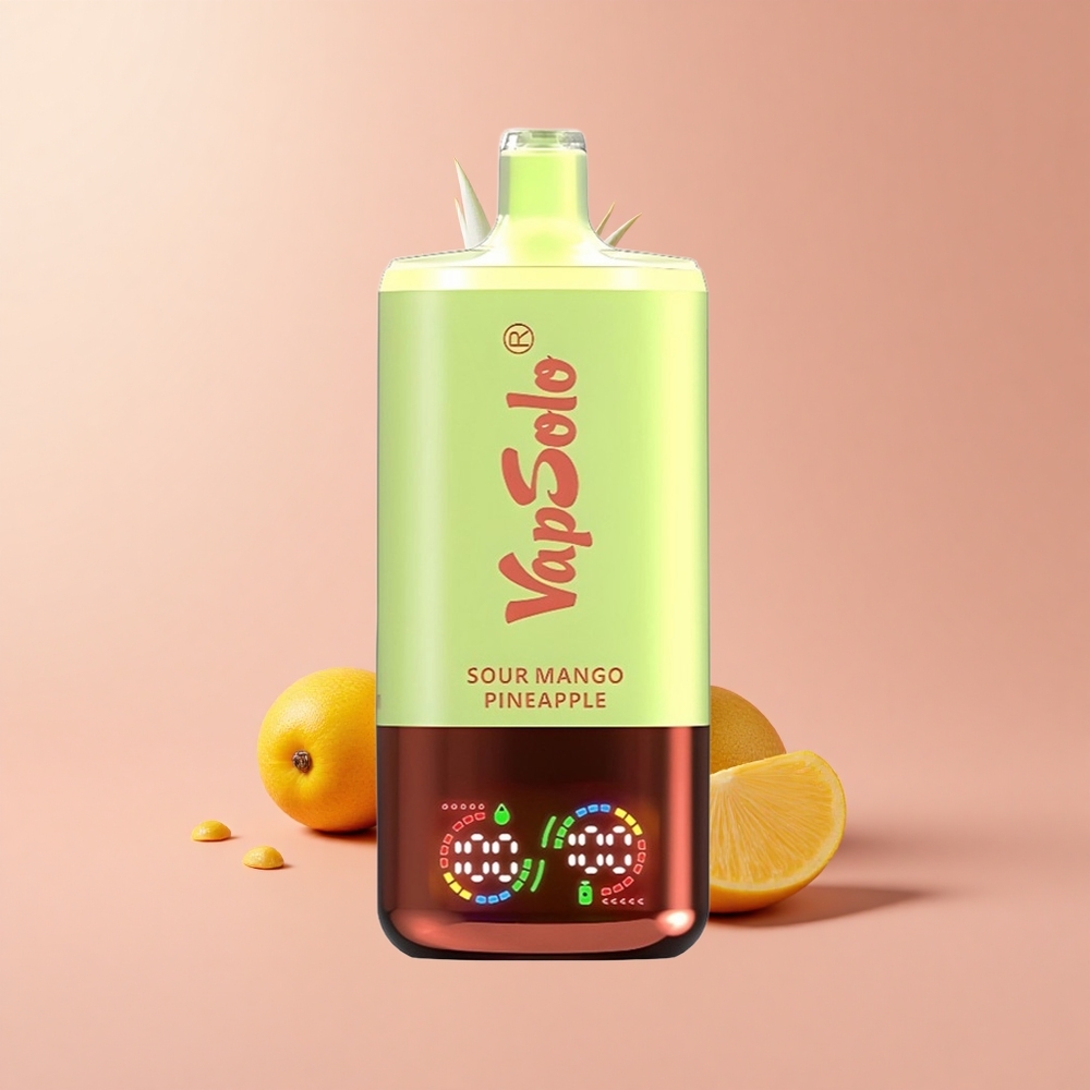 Киселo Манго Ананас VapSolo Triple 30000 Пуфове 40ml Bulgaria vape wholesale