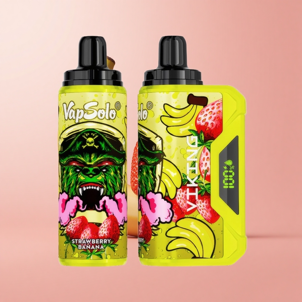 Ягода Банан VapSolo VIKING 12000 Пуфове Bulgaria vape wholesale