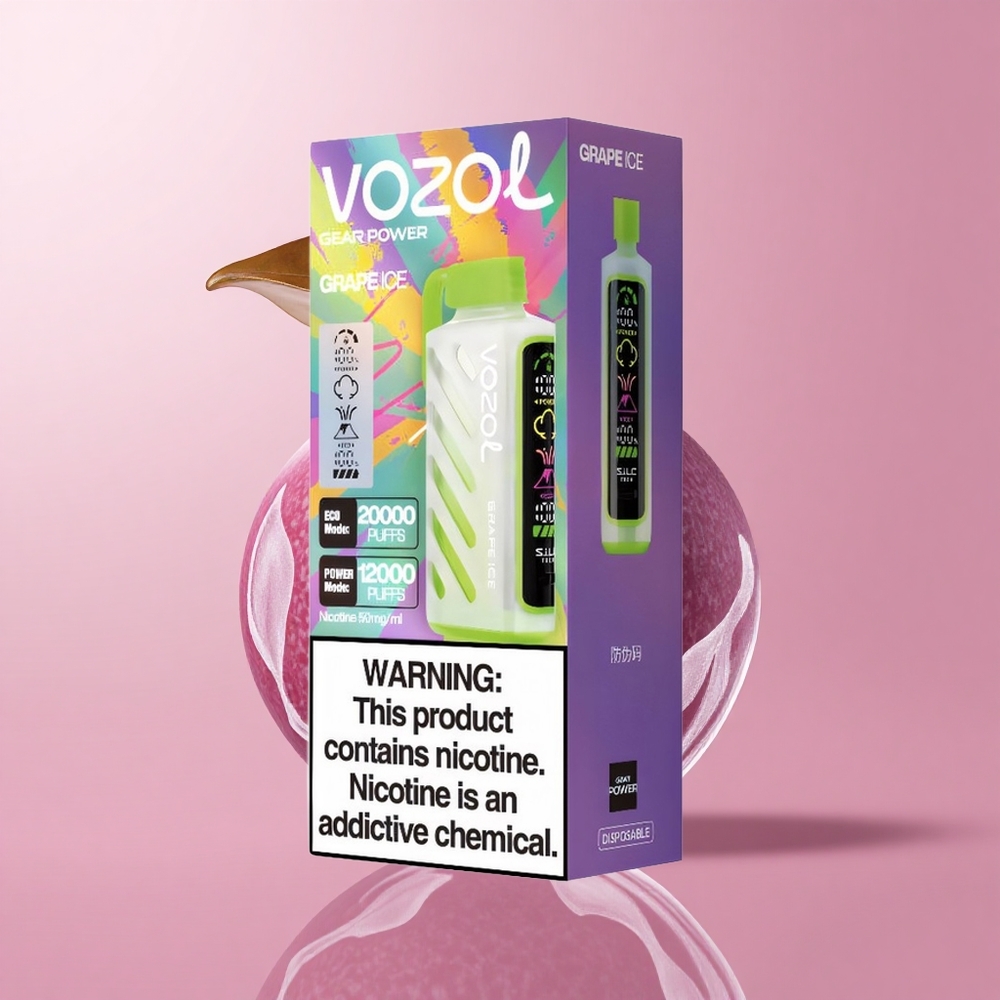 Гроздов лед VOZOL Gear Power 20000 Пуфове Dual Mesh Coil Bulgaria vape wholesale