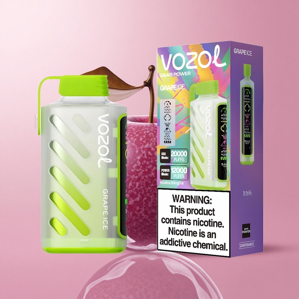 Гроздов лед VOZOL Gear Power 20000 Пуфове Dual Mesh Coil Bulgaria vape wholesale