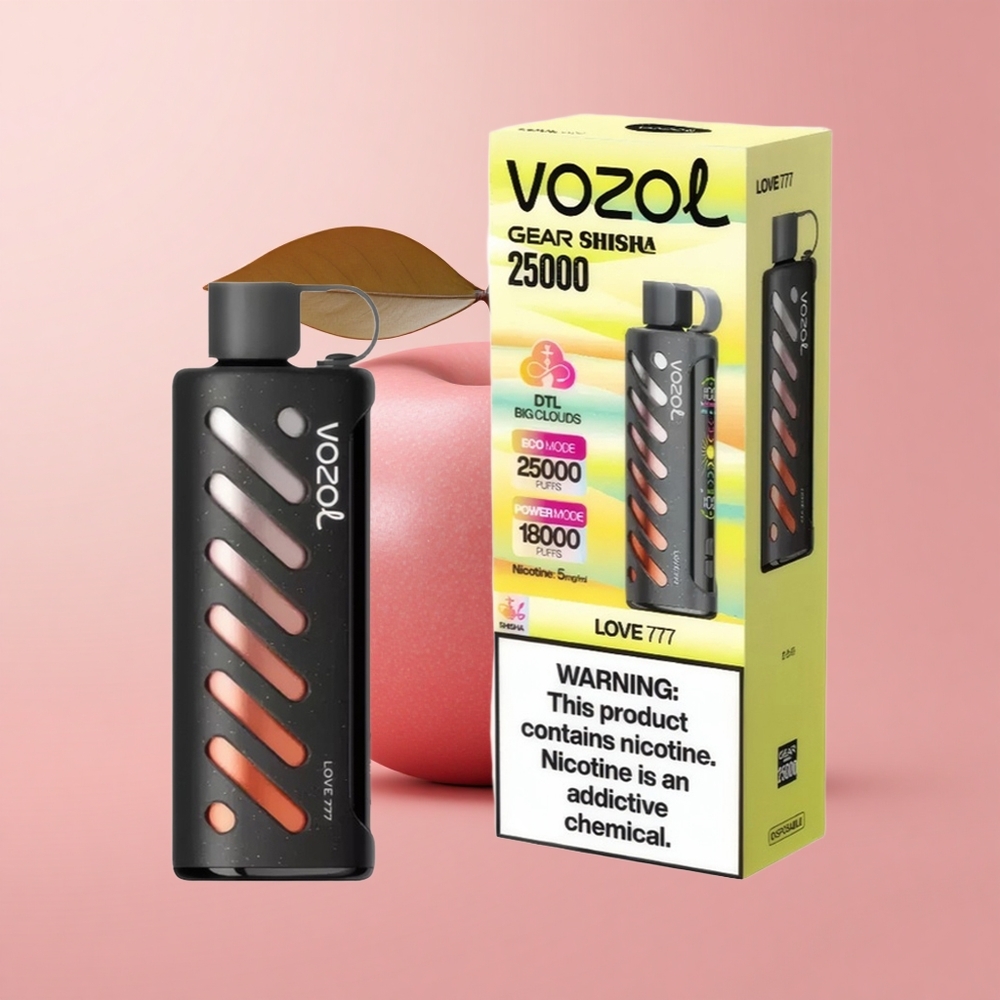 Любов 777 VOZOL Gear Shisha 25000 Пуфове Bulgaria vape wholesale