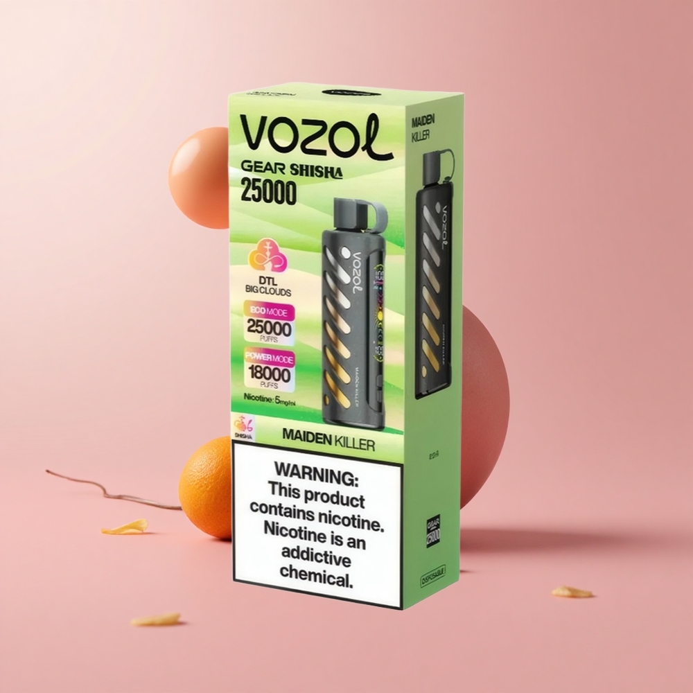 Maiden Killer VOZOL Gear Shisha 25000 Пуфове S.i.L.C Tech Bulgaria vape wholesale