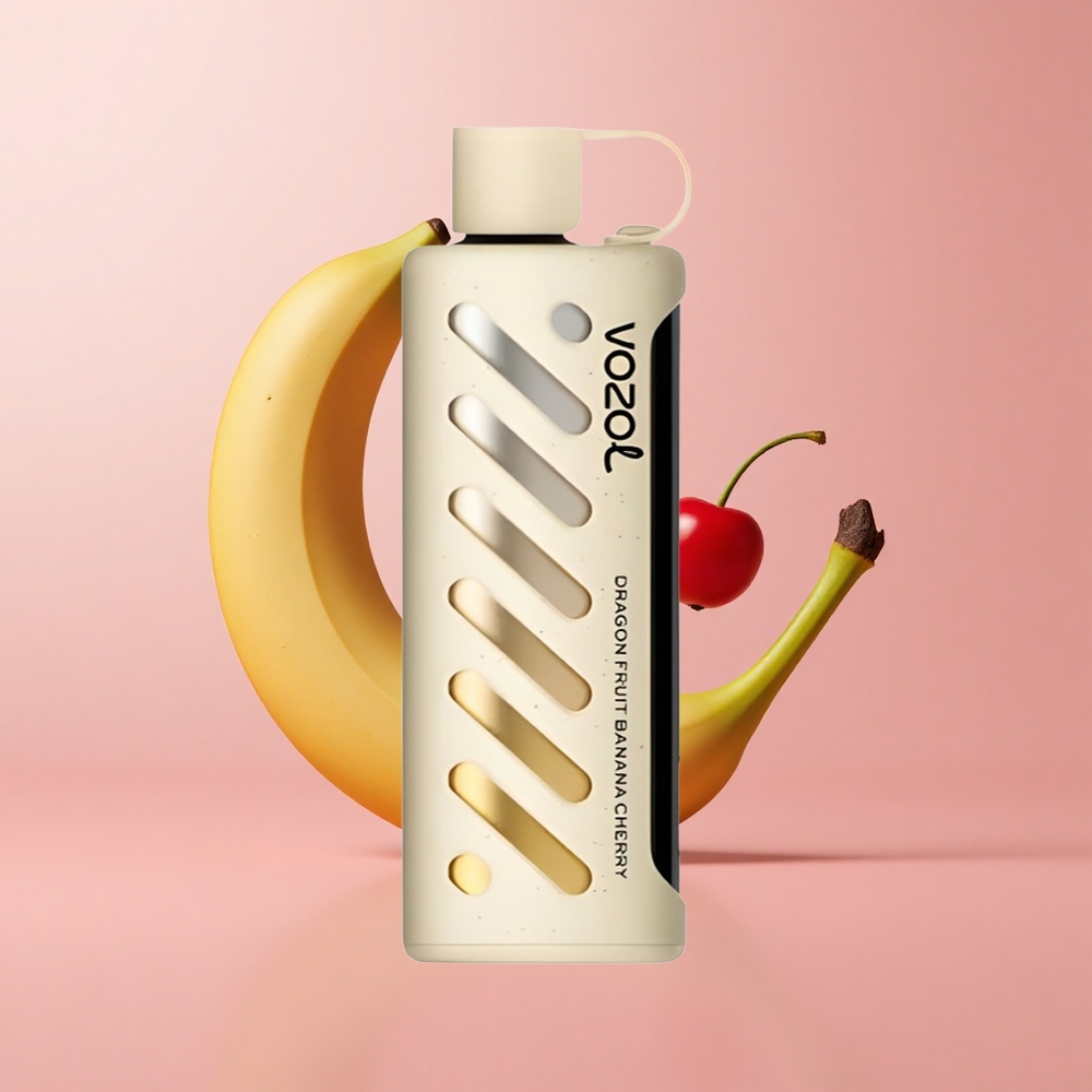 Драконов плод Банан Череша VOZOL Gear Shisha 25000 Пуфове Dual Mesh Bulgaria vape wholesale