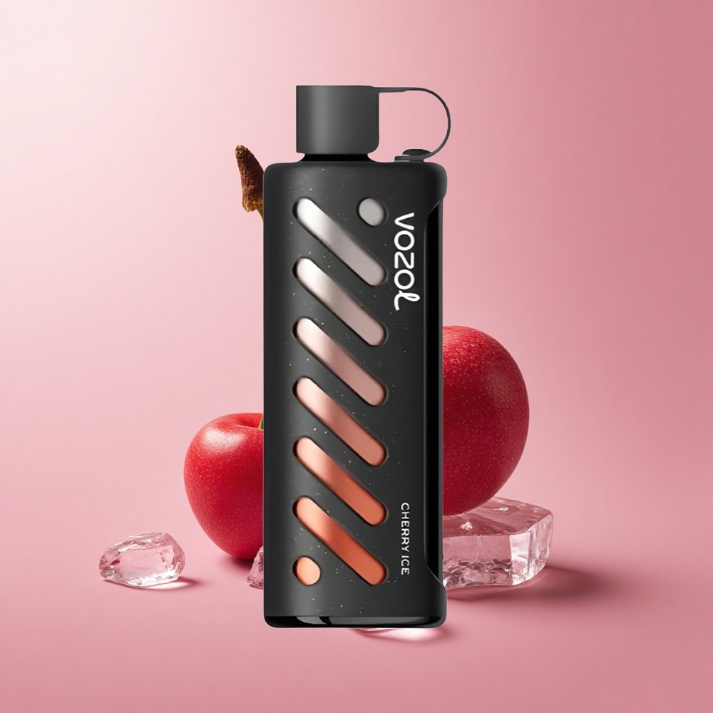 Череша Лед VOZOL Gear Shisha 25000 Пуфове S.i.L.C Tech Bulgaria vape wholesale