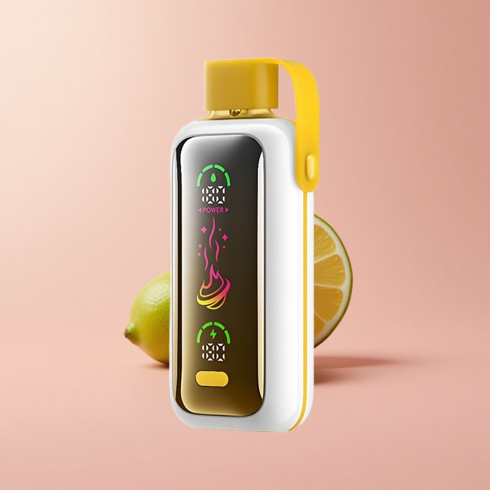 Лимон Лайм VOZOL Star 20000 Пуфове 2.2" HD огледален екран Bulgaria vape wholesale